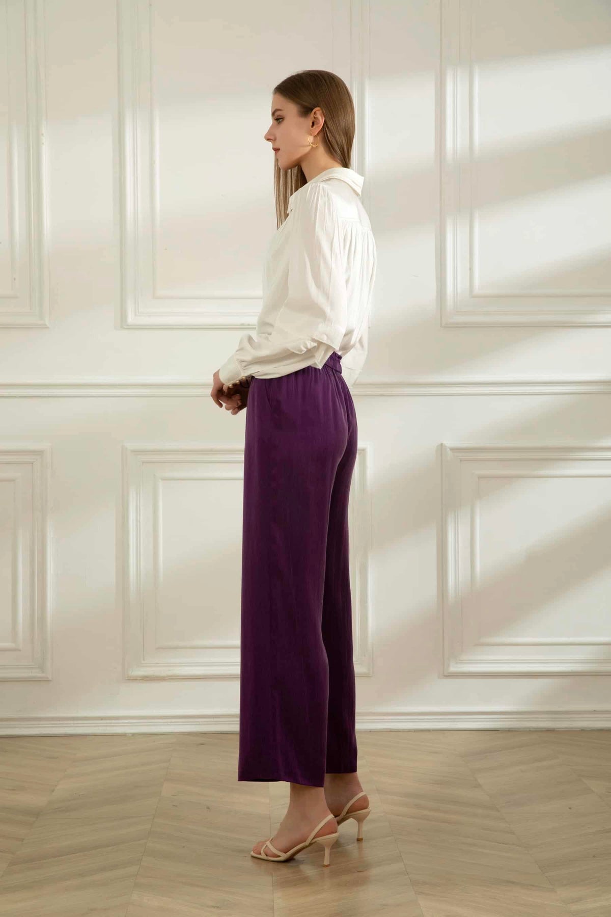 GDS Celine Blouse | White BLOUSES autumn-winter BLOUSES BRUNCH CASUAL Catch GDS L M S SALE WHITE WORK XL XS
