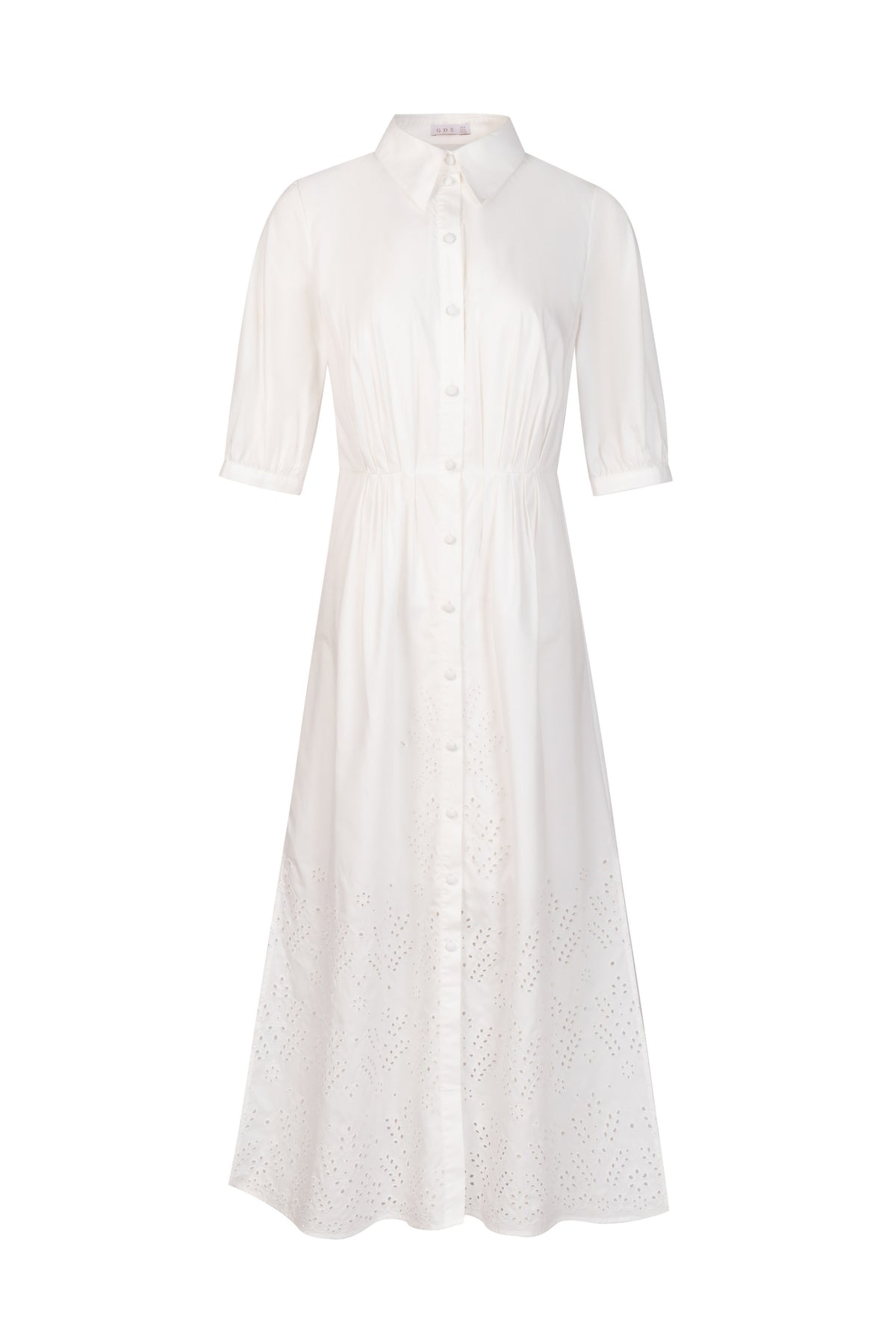 GDS Raven Tencel Long Dress | White DRESSES 10 12 14 16 8 GDS L M S WHITE XL XS