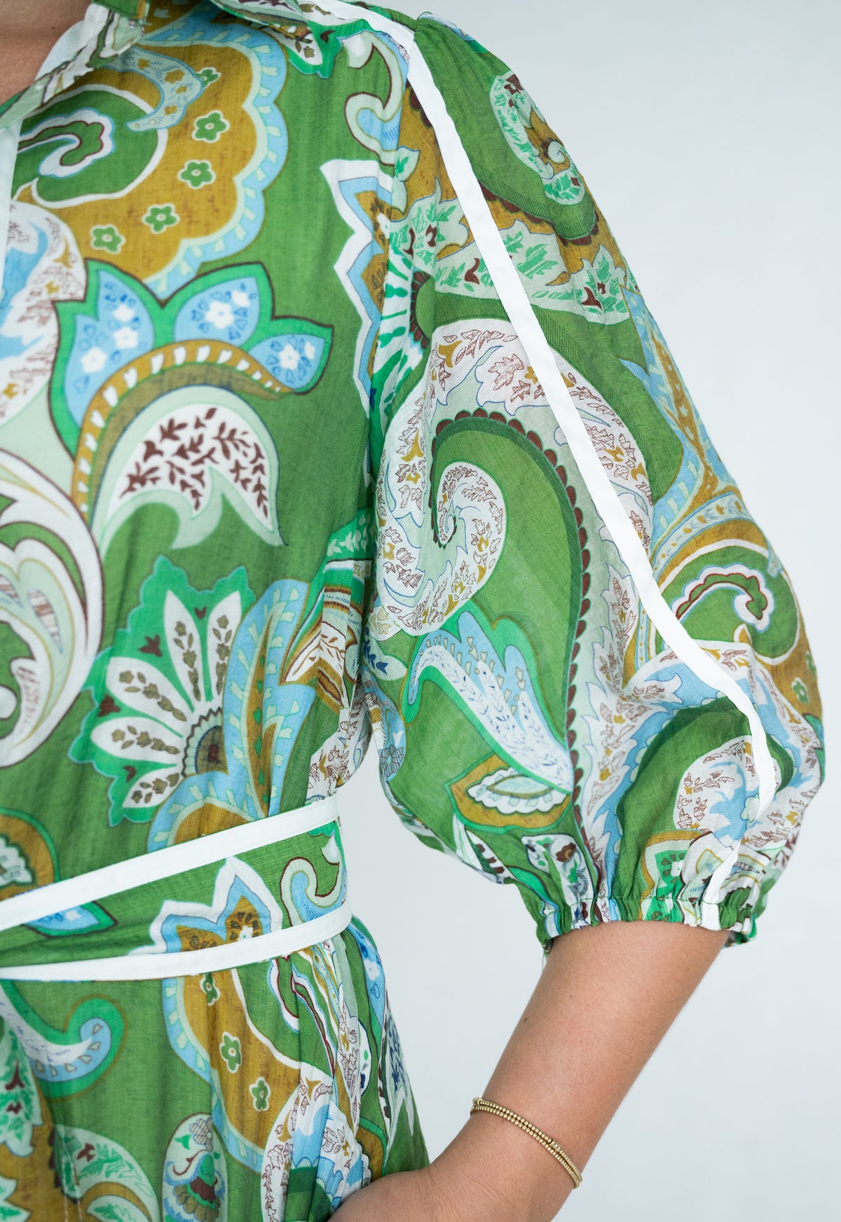 Adeline Dress  | Green