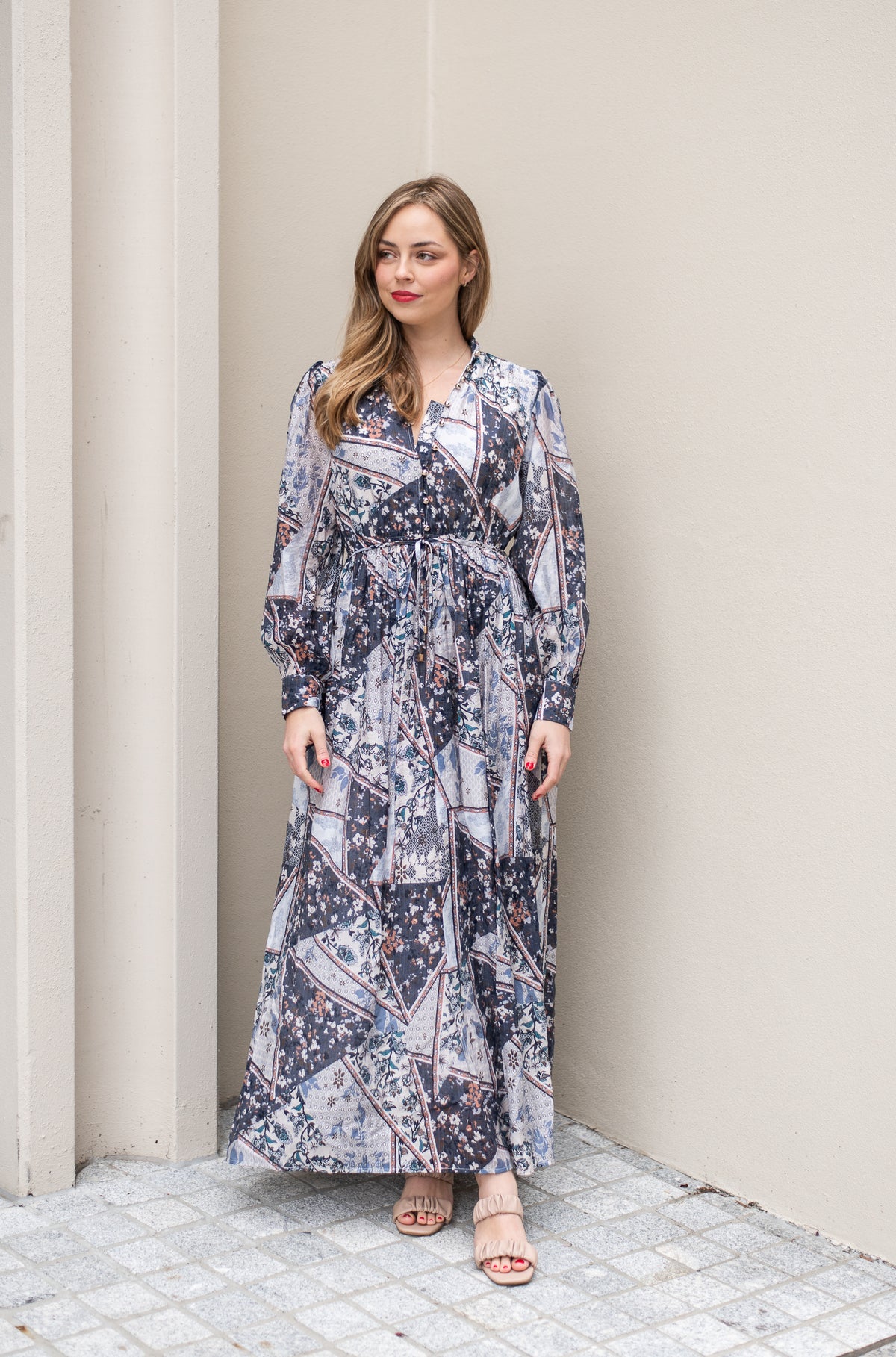 Myka Dress | Grey