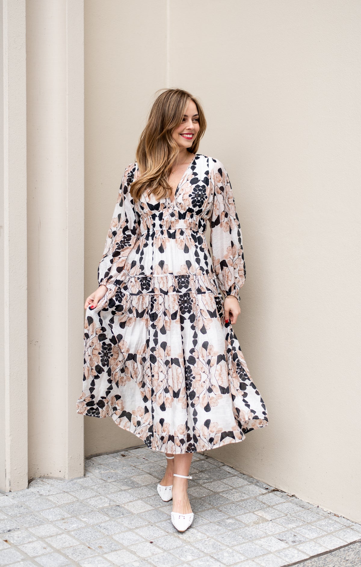 Tallulah Dress | Beige