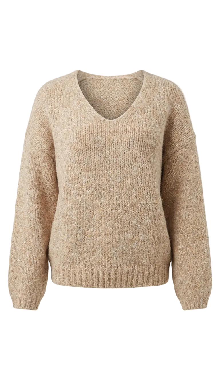 Malena Knit  Jumper | Beige