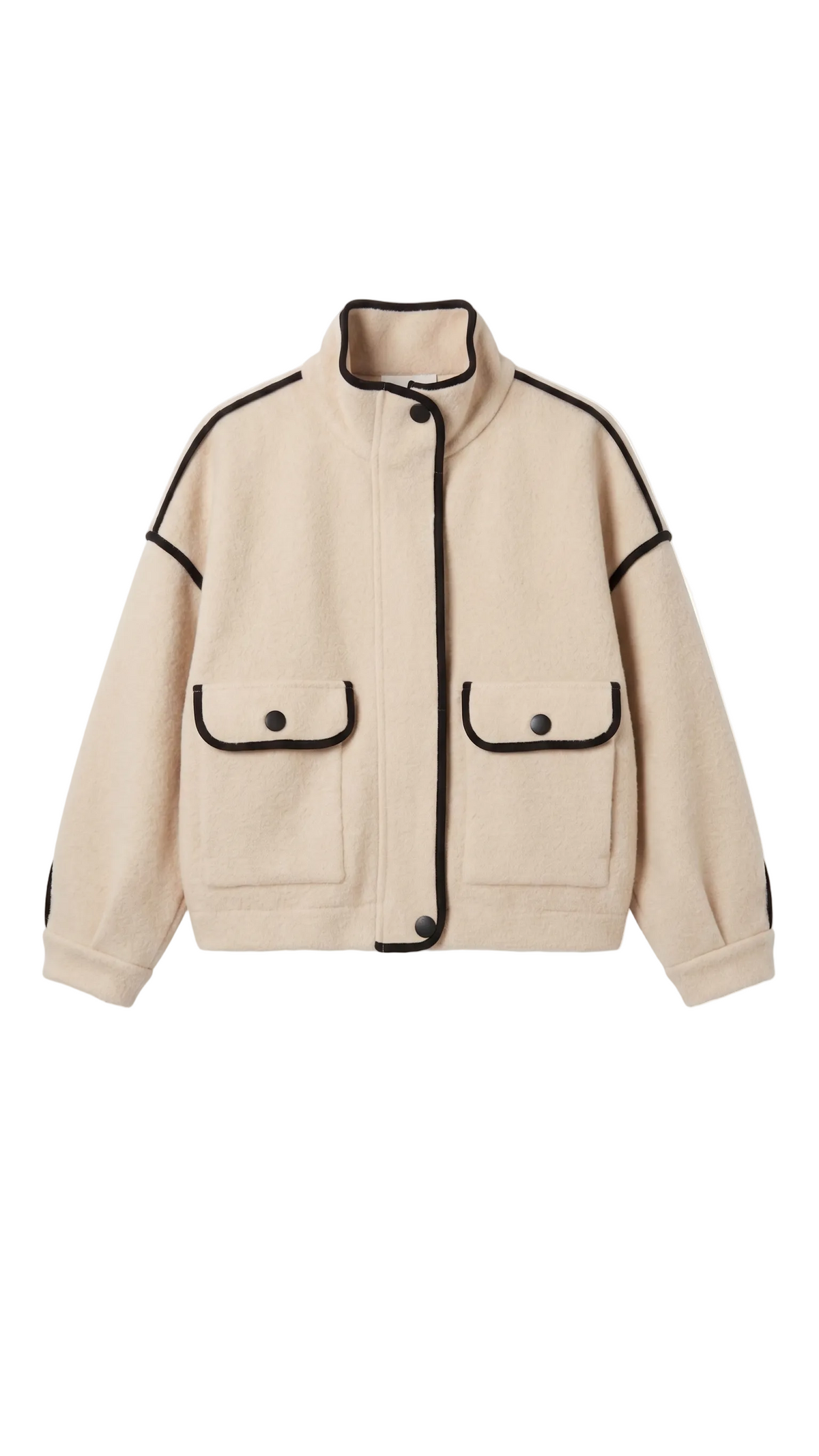 Aspen Jacket  | Beige - Blk
