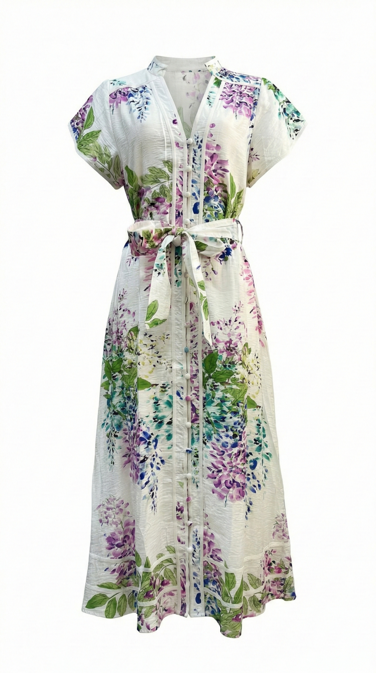 Elsa Dress  | White Floral