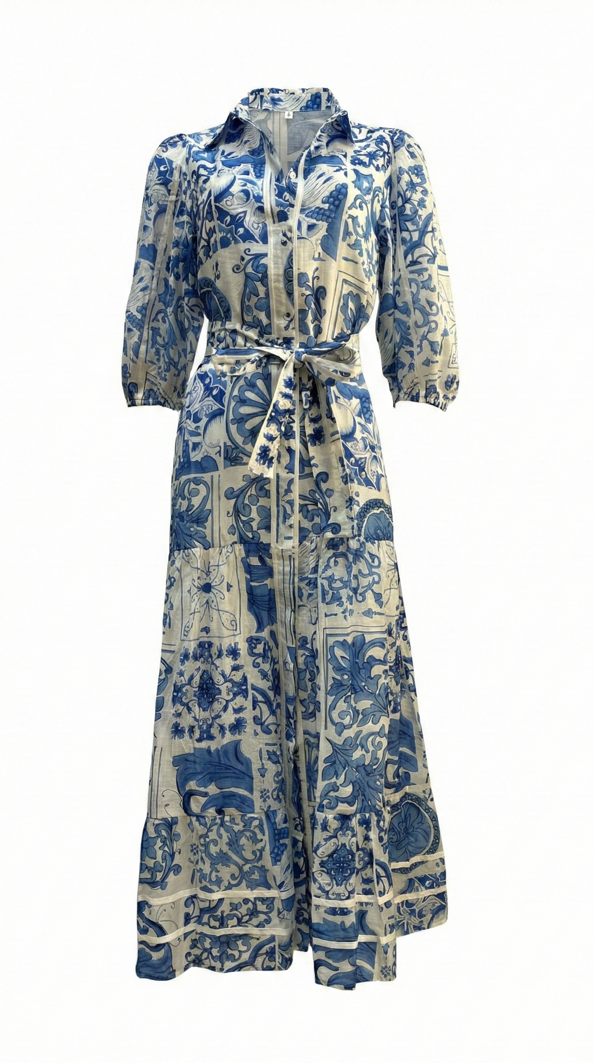 Santorini Dress  | Blue