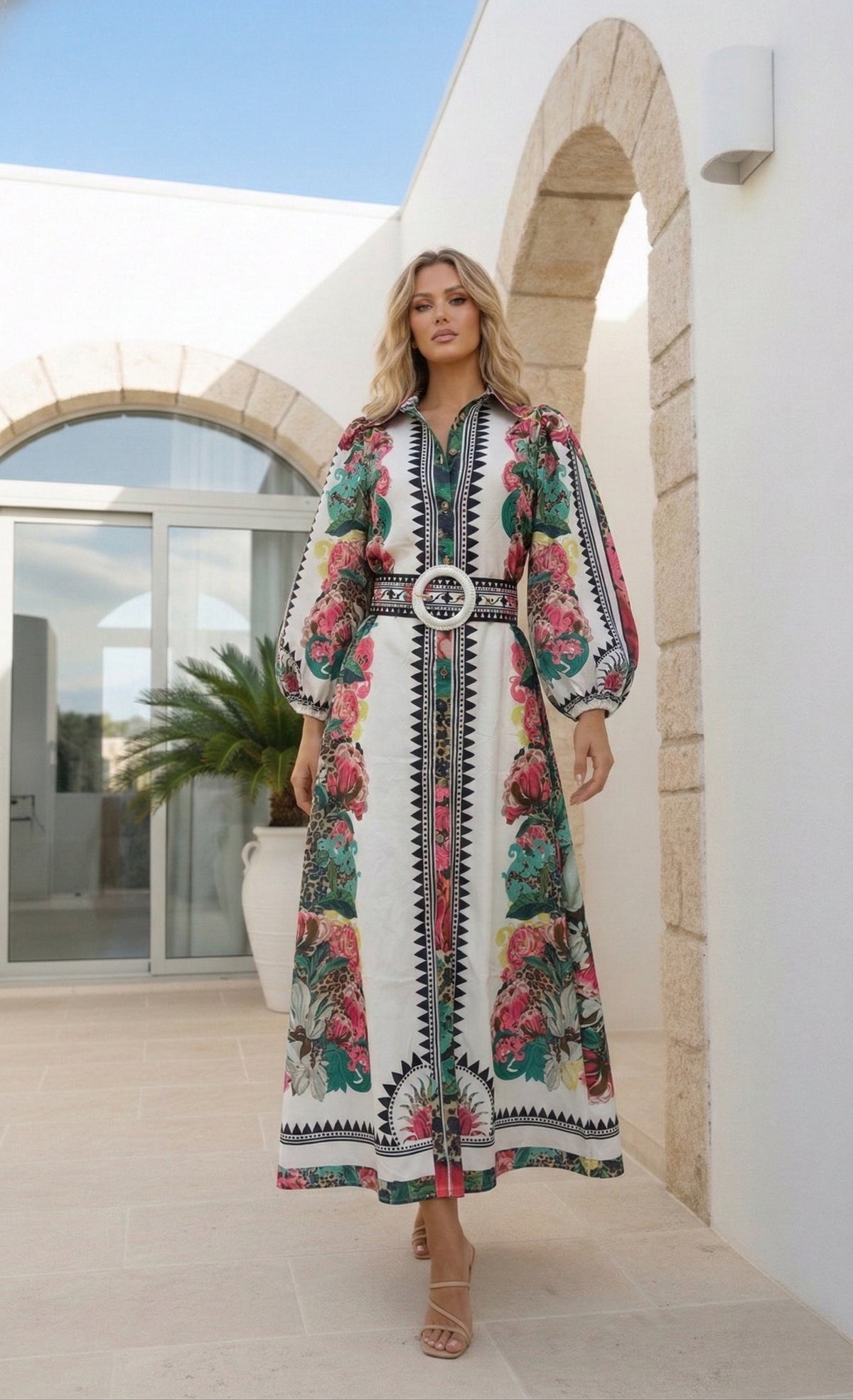 Florentina  Long Dress  | Floral