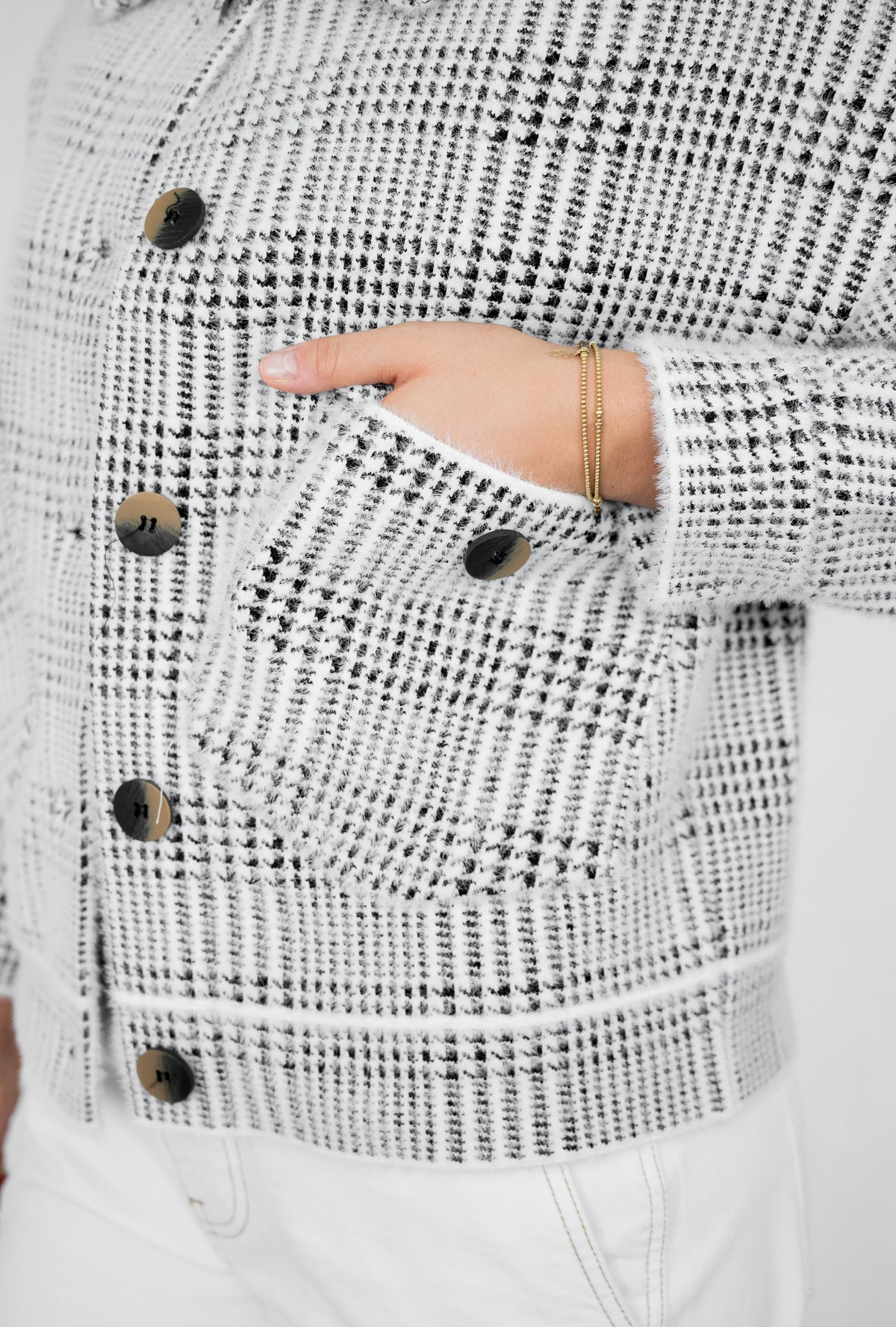 Swiss Alps Jacket | Blk-Wht